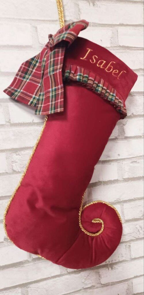 Calza della befana personalizzata