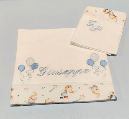 Lenzuola carrozzina lettino