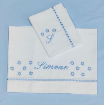 Lenzuola carrozzina lettino