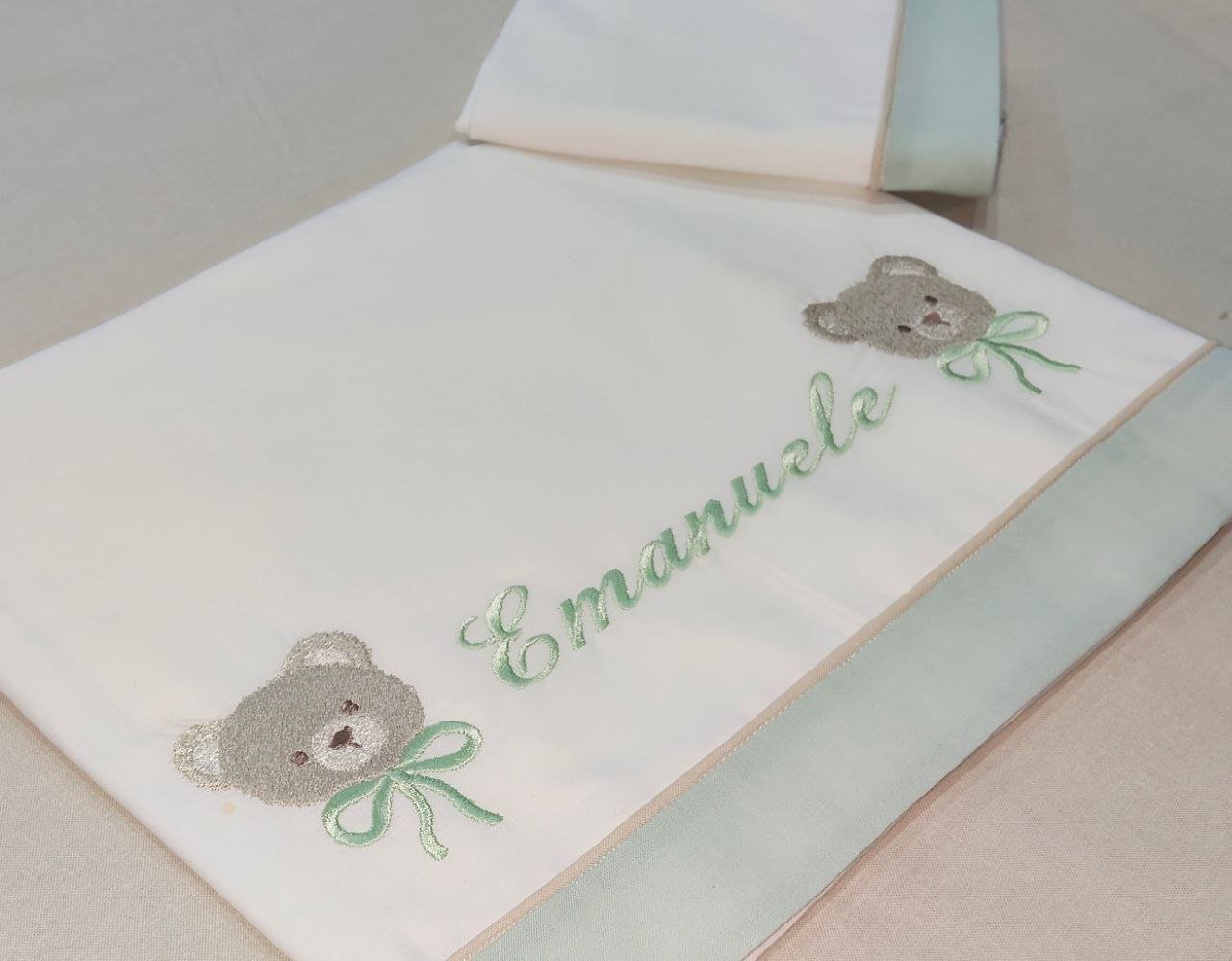 Lenzuola carrozzina culla - immagine 3