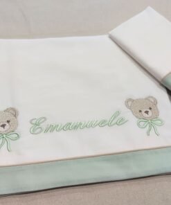 Lenzuola carrozzina culla