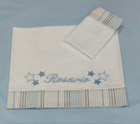 Lenzuola carrozzina lettino