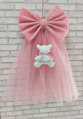 Fiocco di tulle personalizzata