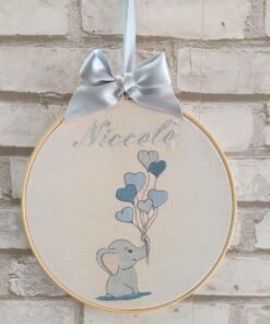 Fiocco nascita personalizzato