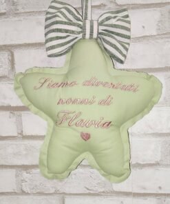 Fiocco nascita artigianale