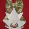 Fiocco natalizio tartan