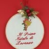 Telaio personalizzato per il primo natale